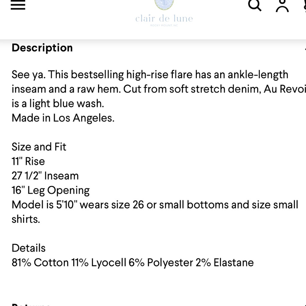 MOTHER The Hustler Ankle Fray Blue Cropped Jeans in Au Revoir Wash Size 26 - Picture 5 of 13
